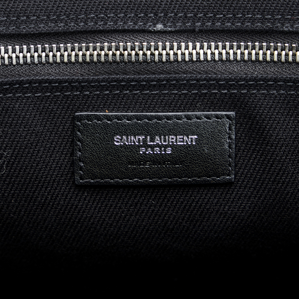 SAINT LAURENT Rive Gauche North South Tote Tote Bag - Picture 6 of 9